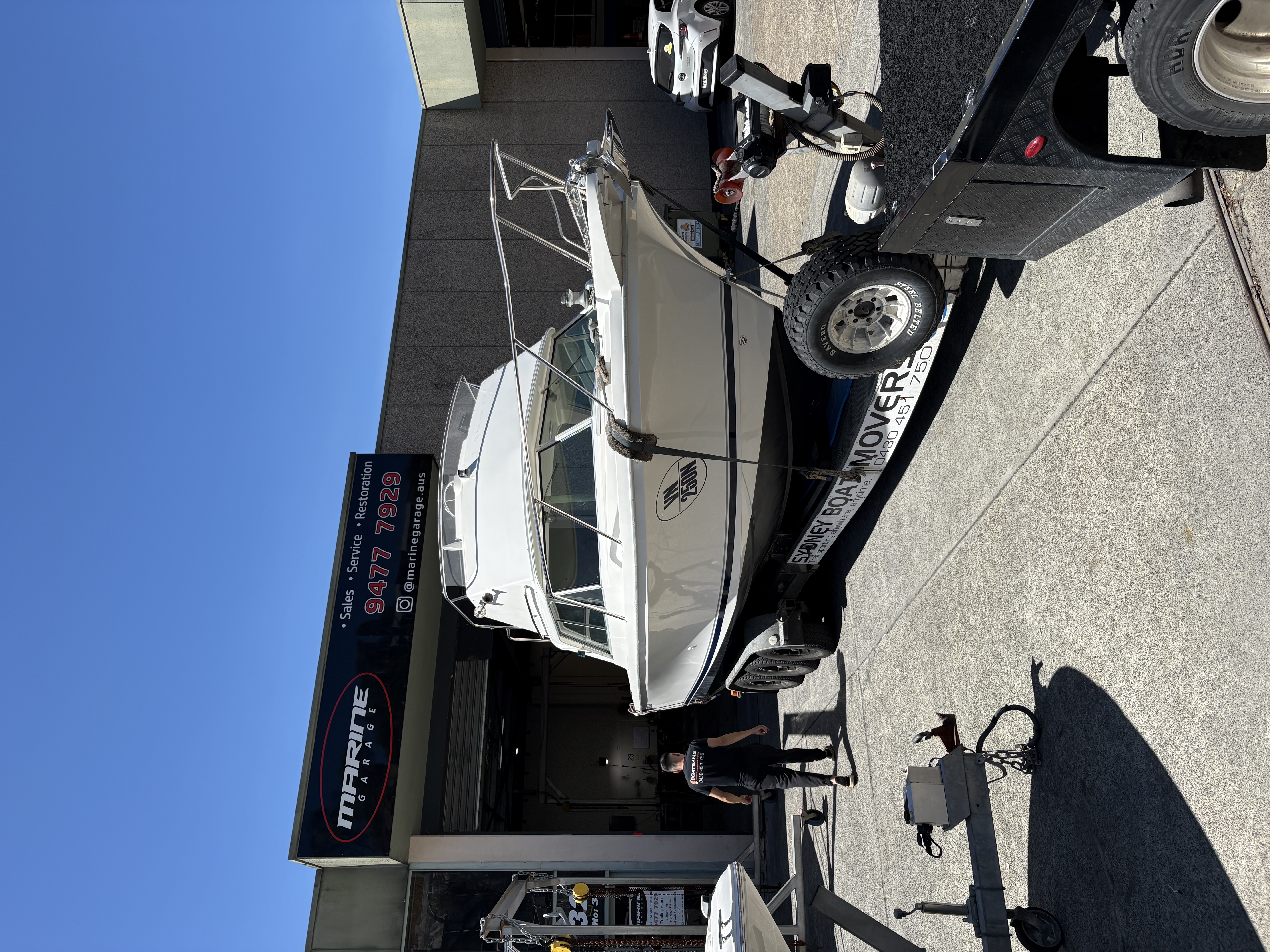 Marine Garage storefront